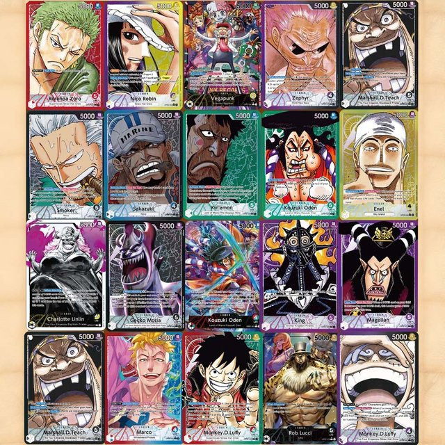Bandai One Piece Piraten Anime Proxy Card, Englische Version, Sammelkarten - Bild 1