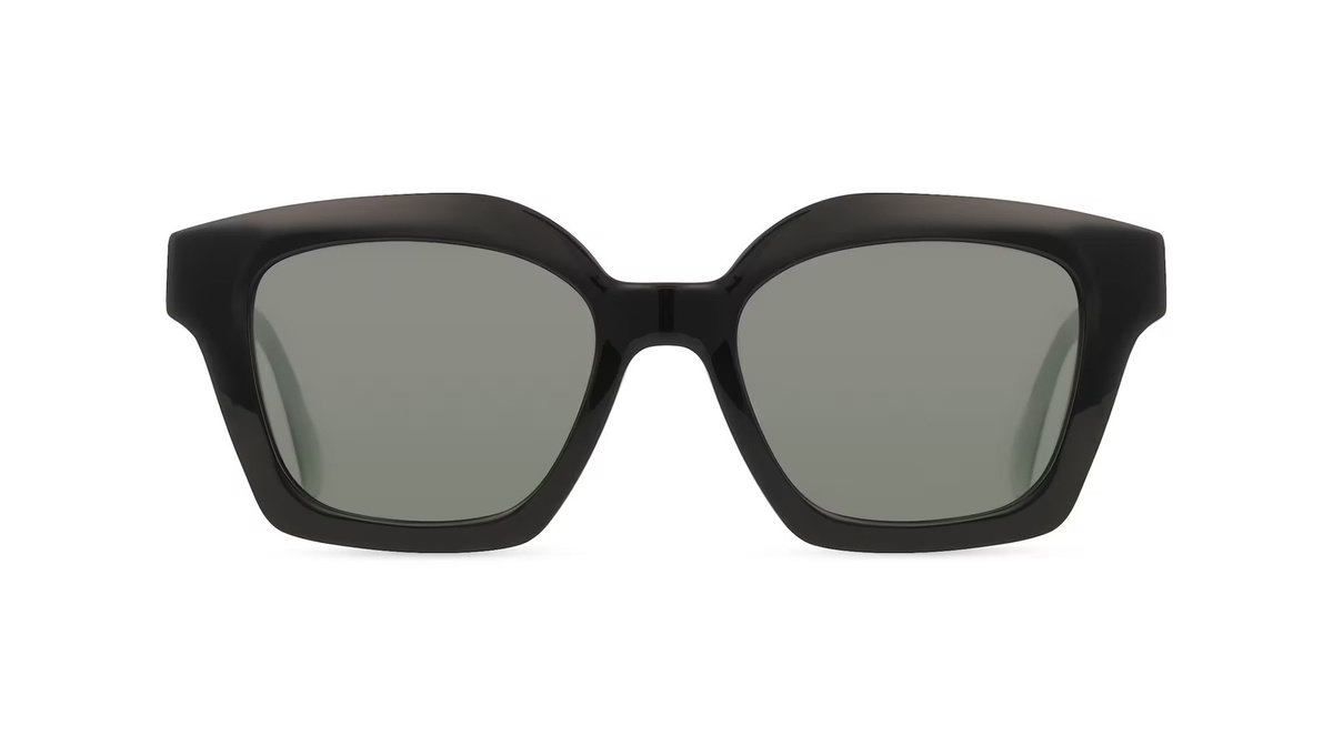 Comma 77197 Sonnenbrille, Vollrand, quadratisch, Kunststoff, Unisex, schwarz, grau - Bild 1