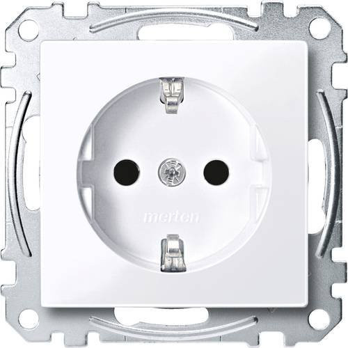 Merten Steckdose System M in Weiß MEG2400-0325 - Bild 1