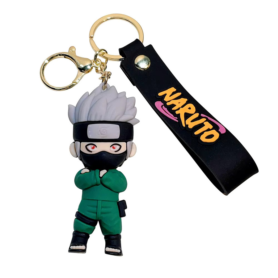 Bandai Naruto Schlüsselanhänger, 3D-PVC-Figur, Unisex - Bild 3