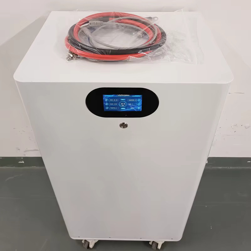 Home Energy Storage LiFePO4 Lithium Batterie für Solarsysteme, 48V, Farbe: Weiß - Bild 2