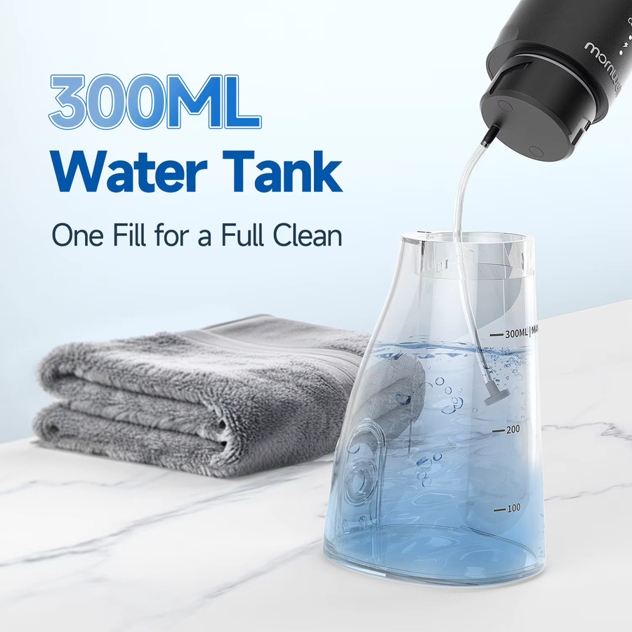 Mornwell Wasserflosser und Elektrische Zahnbürste Kombi-Set, Unisex - Bild 3