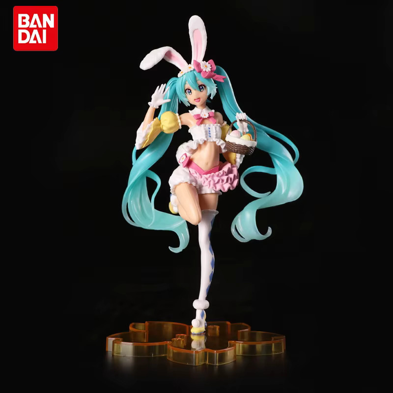 Hatsune Miku Anime-Figur von Bandai in Multicolor, PVC-Modellpuppe mit Hasenohren, Höhe: 23 cm - Bild 3