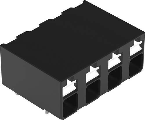 WAGO 2086-3204 Leiterplattenklemme Schwarz 168 Stück - Bild 1