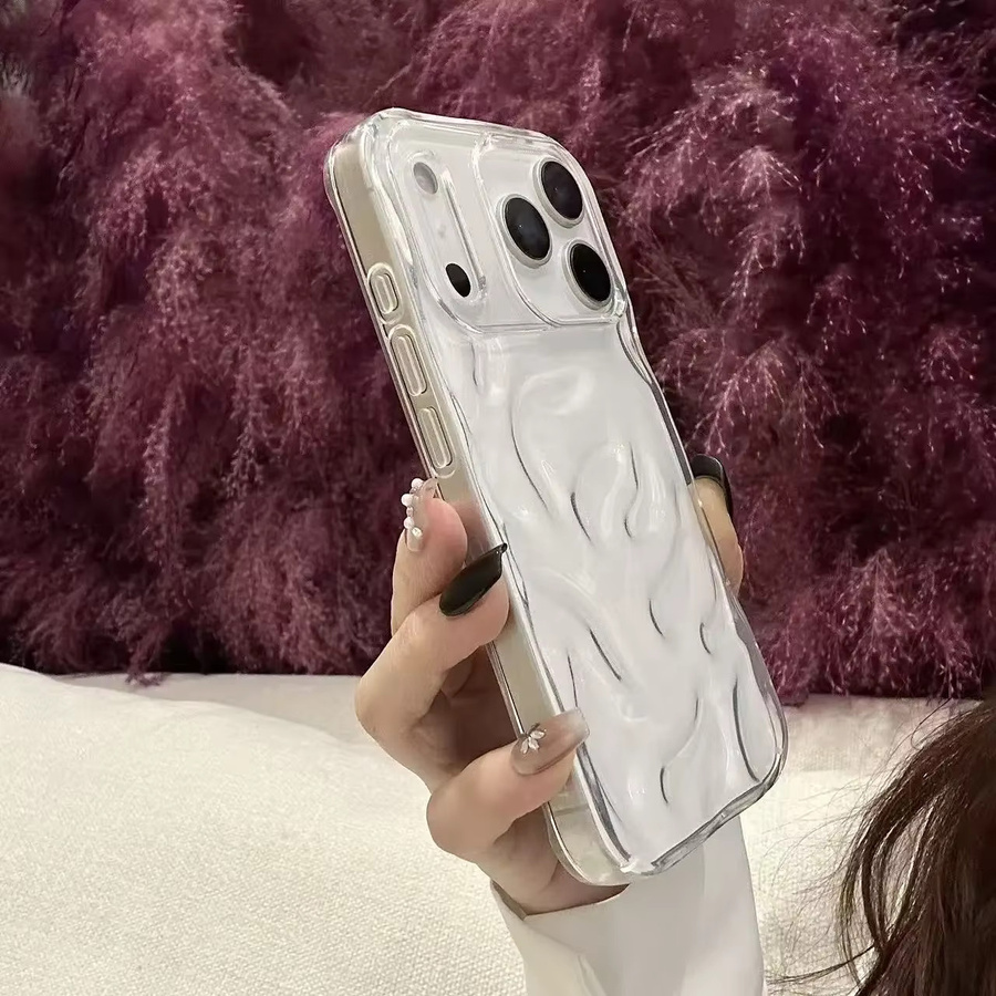 Handyhülle mit Meteorit-Muster für Apple iPhone in Pink - Bild 3