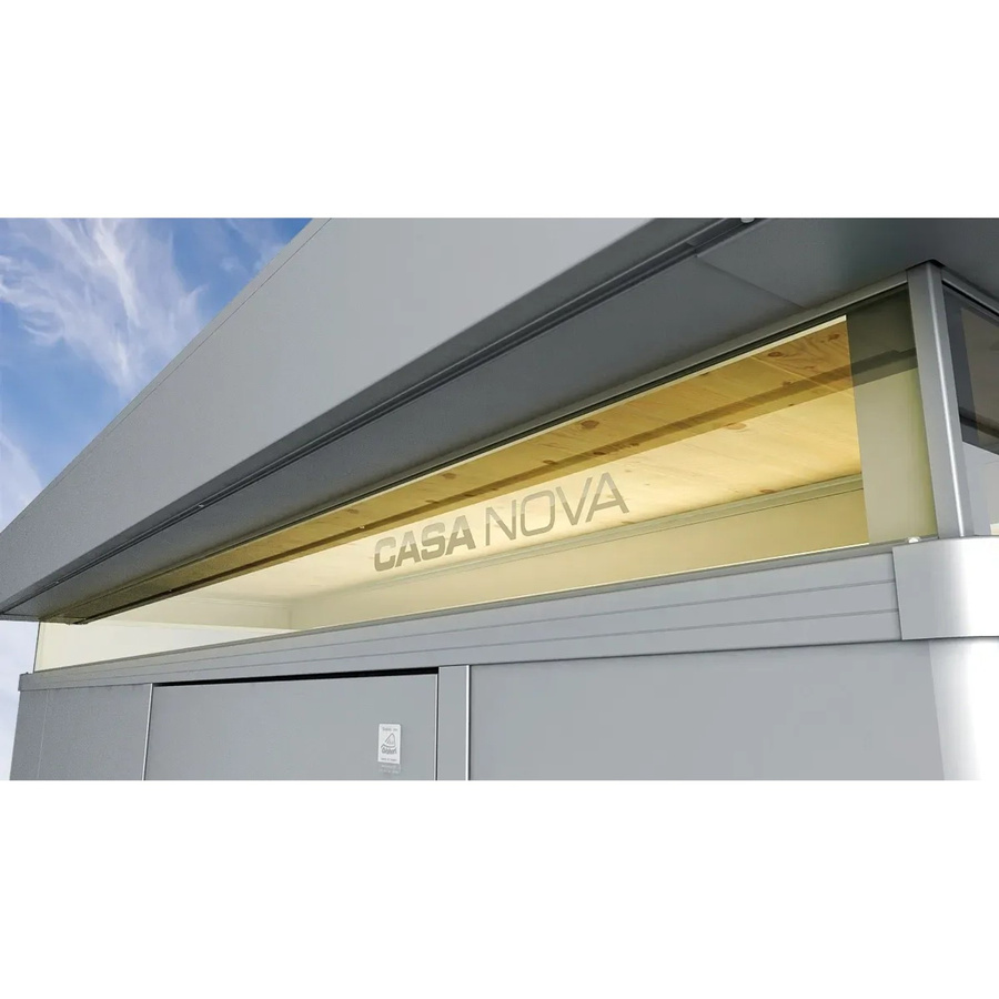 Biohort CasaNova Acrylglas-Lichtband Doppelglasig transparent 4 x 5 m - Bild 2