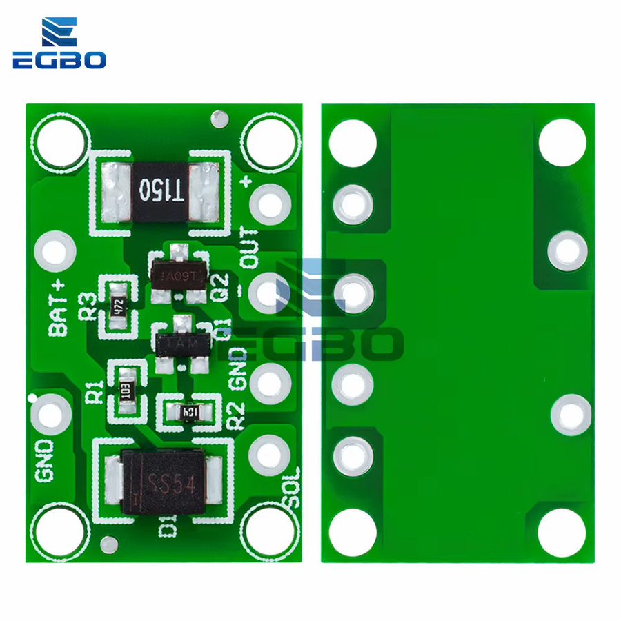 EGBO Solar PCB Controller für Solar-Lampen und Akku-Ladegeräte, Farbe: Grün, 1A - Bild 3