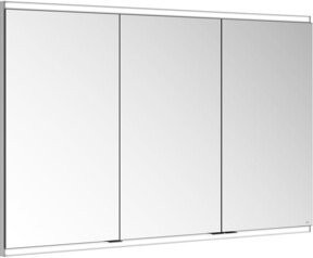 Keuco Spiegelschrank Royal Modular 2.0 in Weiß mit 3 Türen, LED-Beleuchtung und Kristall-Doppelspiegel, B/T/H: 120 x 70 x 16 cm - Bild 1