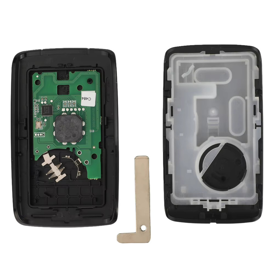 Jingyuqin Smart Card Schlüssel Fernbedienung 433 MHz 4A NCF29A1M HITAG AES Keyless GO KR5IK4CH-01 Schwarz für Megane 4 Espace V Talisman mit NFC - Bild 4