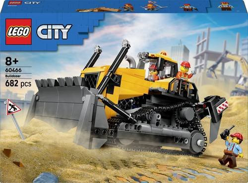 LEGO City Gelber Bulldozer, Fahrzeug, ab 8 Jahren - Bild 1