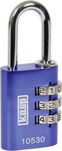 KASP K10530BLUD Zahlenschloss Kombination Blau 30mm - Bild 1