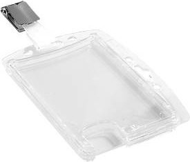 Durable Hartbox für 2 Karten, transparent, 25 Stück - Bild 1