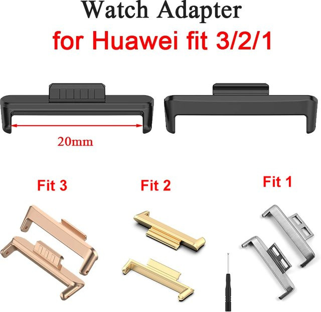 FancyWrist Adapter für Huawei Watch Fit 3, Huawei Fit 2, 20mm, Unisex - Bild 1
