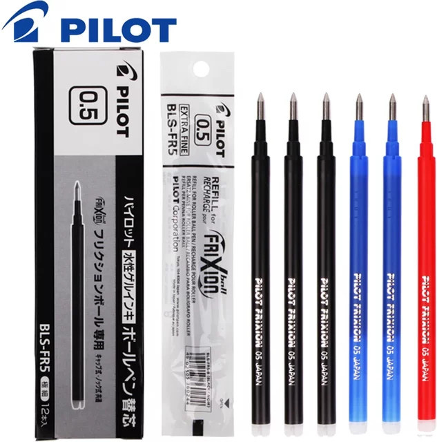 PILOT Frixion löschbare Gelstift-Ersatzminen BLS-FR5/FR7 für LFB-20EF und LFBK-23EF, 0,5 mm oder 0,7 mm - Bild 1