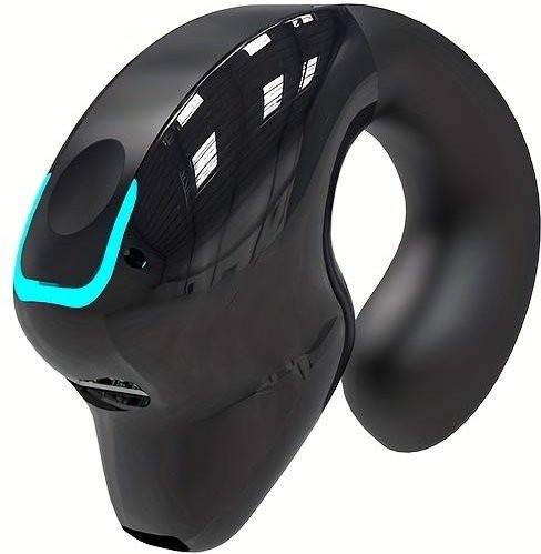 YiLi-Studio Kabelloses Bluetooth On-Ear-Headset mit HD-Mikrofon und Geräuschunterdrückung in Schwarz - Bild 1
