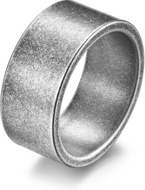 YIRAN Ring Titanstahl, Silber, Herren, 12# - Bild 1