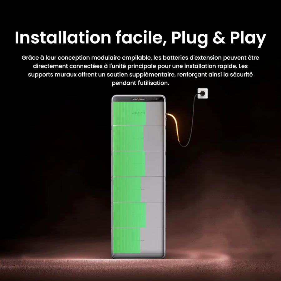 Jackery SolarVault 3 Pro Max AC mit Smart Meter und BP2500 Erweiterungsakku für die Solar Vault 3 Serie, 2,52 kWh Zusatzspeicher - Bild 4