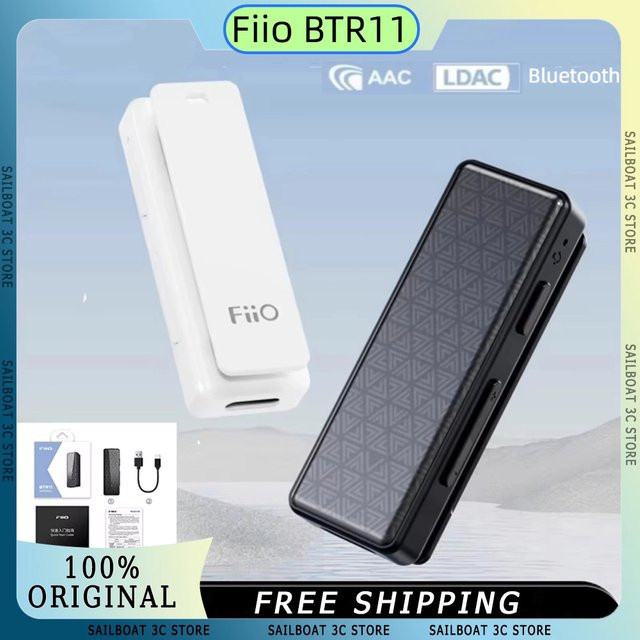 Fiio BTR11 Bluetooth 5.3 Empfänger mit LDAC und Mikrofon in Schwarz - Bild 1