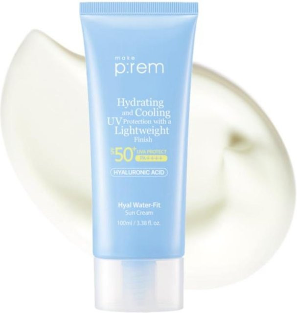 machen p:rem Hyal Water-Fit Sonnencreme LSF 50+, 100 ml, Hyaluronsäure - Bild 1