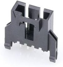 Molex Einbau-Stiftleiste Standard Schwarz 4 Polzahl Rastermaß 2.54mm 705410003 - Bild 1