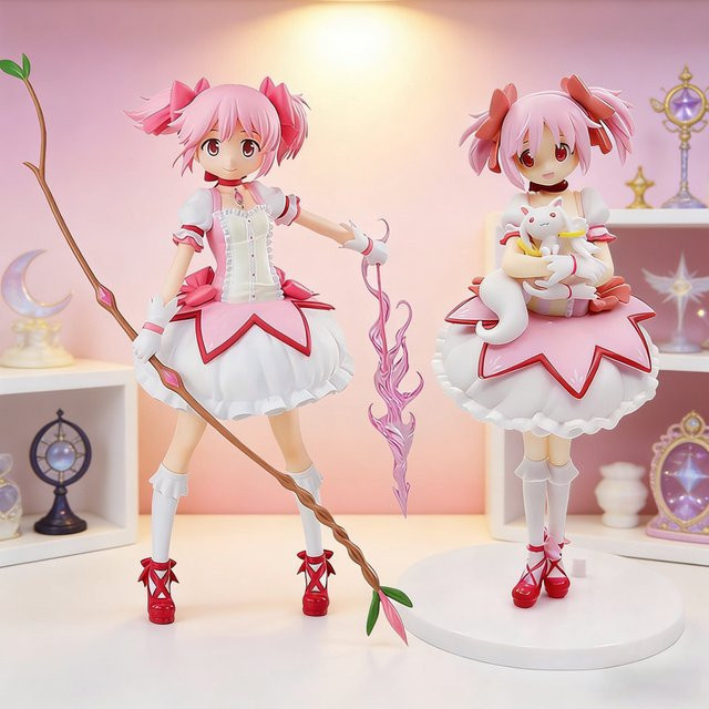 Bandai Puella Magi Madoka Magica Magikano, Actionfigur, 18cm - Bild 1