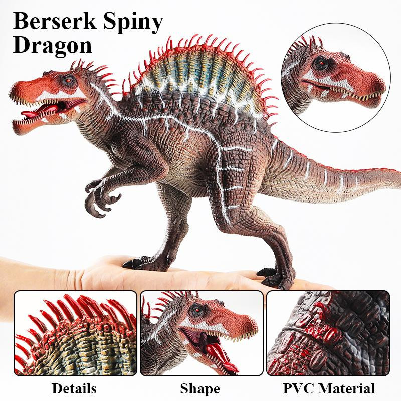 Oenux Jurassic World Dinosaurier Actionfiguren Spinosaurus Indominus Rex Tyrannosaurus ab 3-6 Jahre - Bild 1