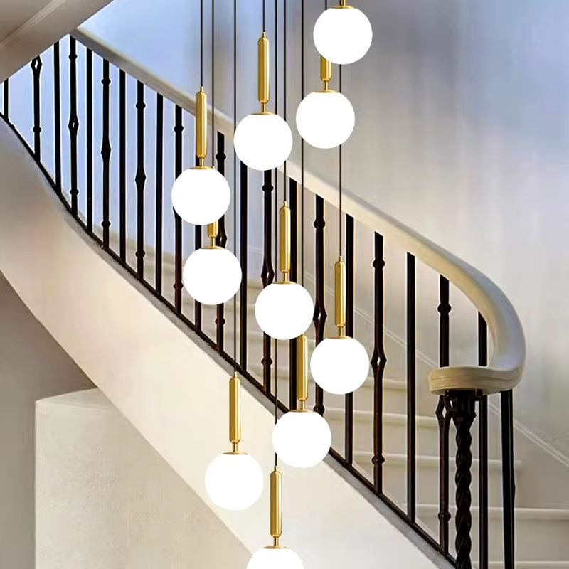 Moderne Ring LED-Pendelleuchte von Joemade in Weiß für Wohnzimmer und Esszimmer - Bild 4