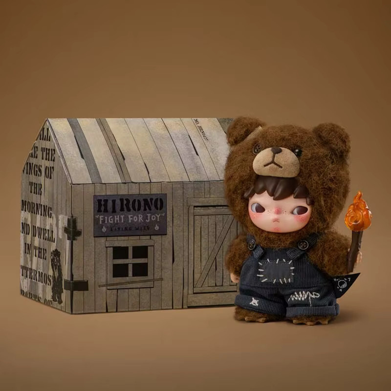 POP MART Hirono Living Wild-Fight for Joy Serie Blind Box mit niedlicher Vinyl-Puppe - Bild 3