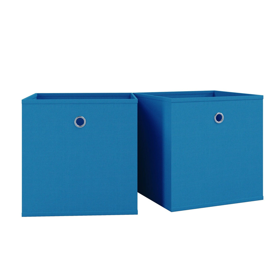 VCM Aufbewahrungsbox Boxas aus Stoff in Blau, faltbar - Bild 2
