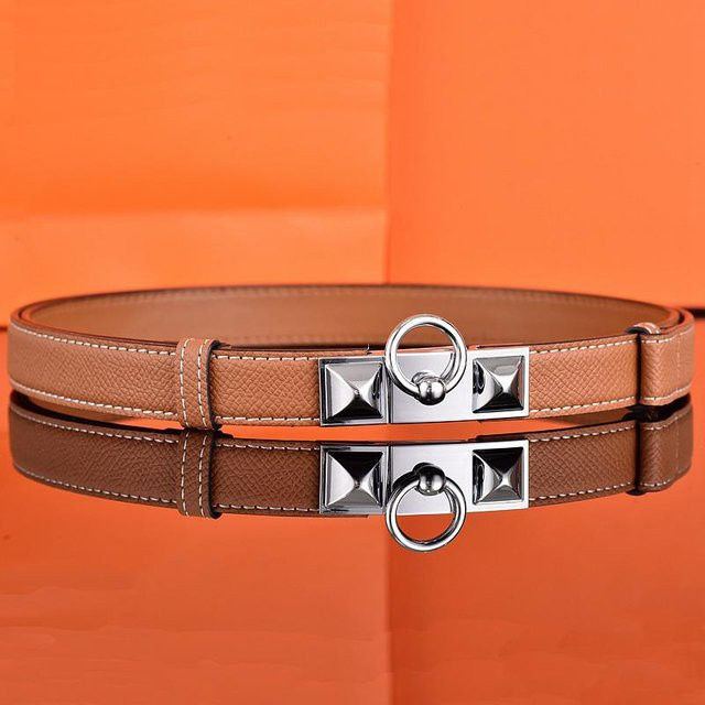 yanghong Gürtel Leder, 2,0 cm, braun, Damen - Bild 1