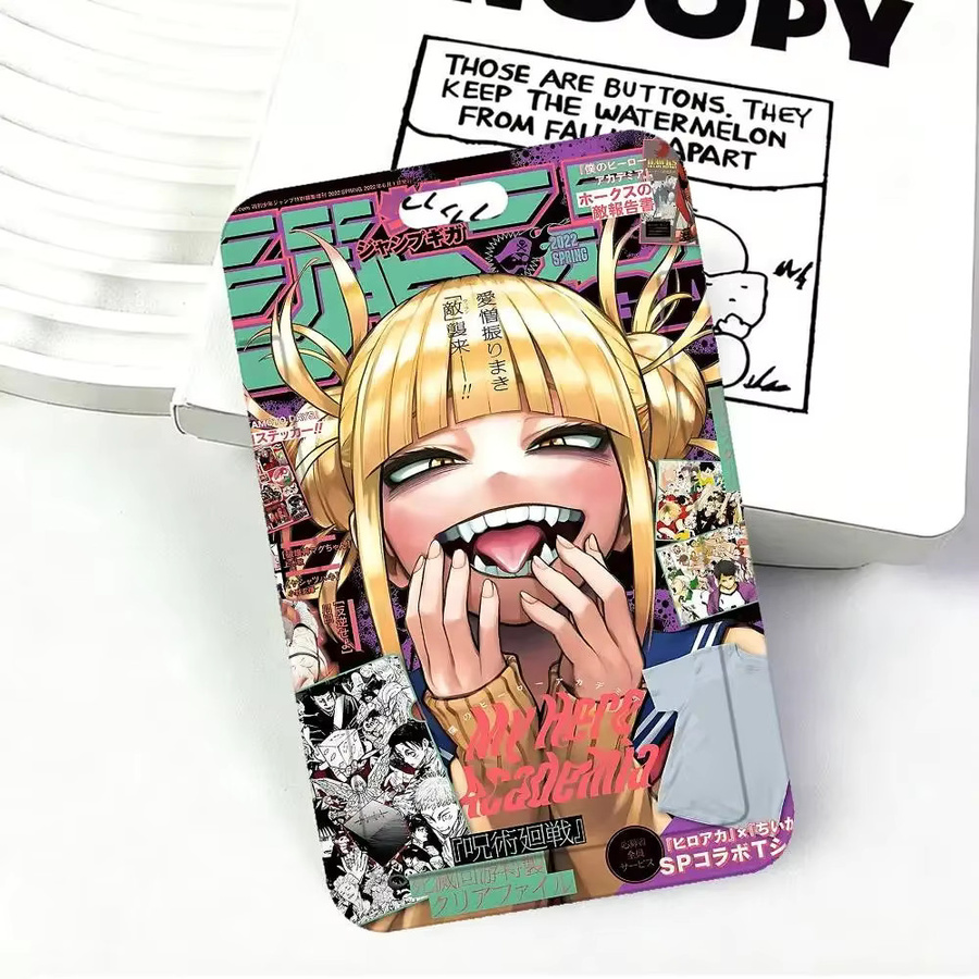 Himiko Toga Boku No Hero Academia Ausweishalter mit Schlüsselband in Multicolour - Bild 4