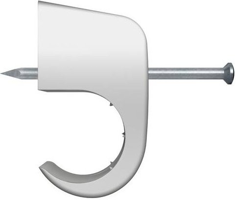 Fischer MNS 7-11 Nagelschellen Grau 100 Stück Bündel-Ø-Bereich 7 bis 11mm halogenfrei - Bild 1