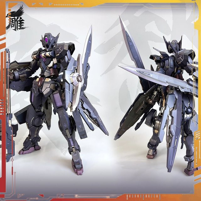 Bandai KO MB Astraea TYPE-X FINSTERNIS Fighter Actionfigur, Anime-Figur, Maßstab 1:100, Metall - Bild 1