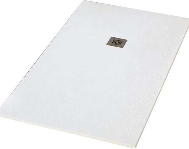 Sanycces Duschwanne Logic Extra Flach Weiss B: 100 cm, T: 90 cm - Bild 1
