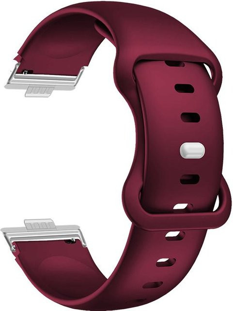 Uhrenarmband Silikon, brown, Damen Herren, Huawei Watch Fit 3 4 4Pro - Bild 1