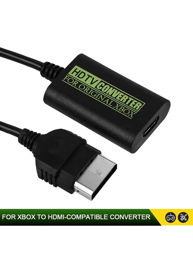 Hayoumon Xbox zu HDMI Konverter Digitaler Video-Audio-Adapter für HDTV und Projektor in Schwarz, Full HD Unterstützung - Bild 7