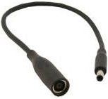 Dell DC Power Adapter Kabel 7.4 mm auf 4.5 mm Schwarz 0D5G6M (450-18765) - Bild 1