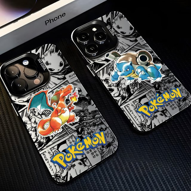 HEISS! Pokémon Charizard und Blastoise Handyhülle für Samsung Galaxy S26 S25 S24 S23 S22 S21 S20 Note20 FE Ultra Edge Plus 4G 5G in Multicolour - Bild 1