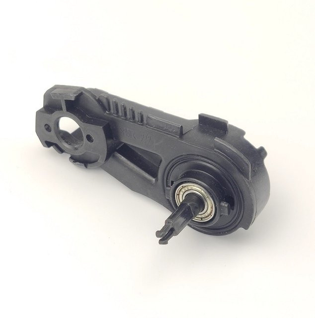 Philips Ersatz-Bodenbürste mit Motor und Zahnriemen in Schwarz für FC6801 FC6823 FC6822 FC6908 FC6827 FC6814 FC6812 Staubsauger-Teile - Bild 1
