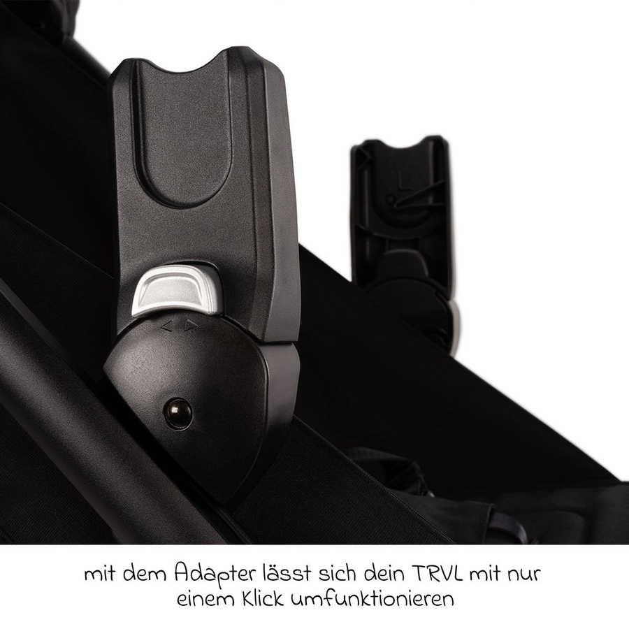 Nuna Adapter für TRVL Kinderwagen in Schwarz - Bild 2
