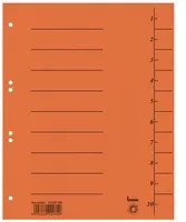 Bene Trennblätter A4 in Orange, 100 Stück - Bild 1