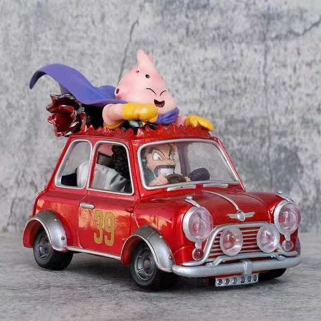 Bandai Dragon Ball Buu Modellfigur, Klassisches Auto Satan Buu Fahrer - Bild 1
