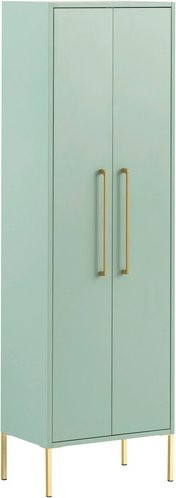 Schildmeyer Highboard Sarah in Grün mit Soft-Close-Türen für das Badezimmer, Breite: 46,2 cm, Höhe: 154,7 cm, Tiefe: 30,1 cm - Bild 1