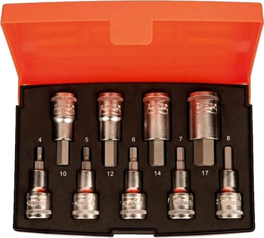 Bahco Schraubendrehereinsatz S9HEX 9-teilig in Silber - Bild 2