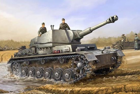 Trumpeter Geschützwagen Ivb, Modell, 1:35, Grau - Bild 1