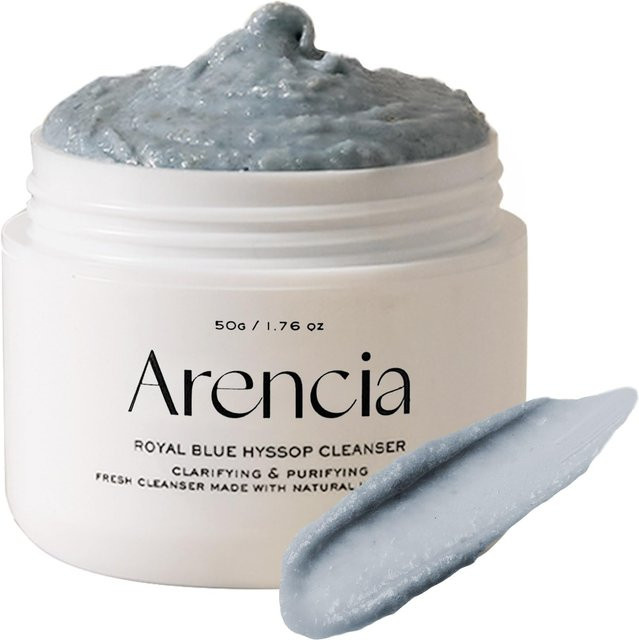 Arencia Fresh Mochi Soap Blue Care Royal Hyssop Gesichtsreiniger, 50 g - Bild 1
