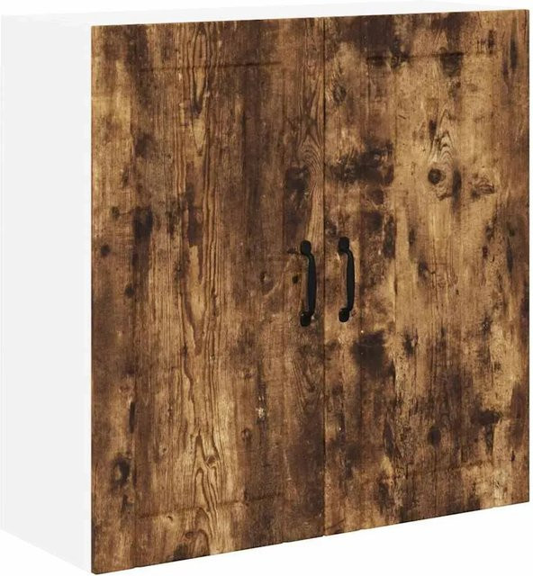 vidaXL Küchenschrank aus Holz in Geräucherte Eiche, Braun, B/T/H: 80 x 31 x 80 cm - Bild 1