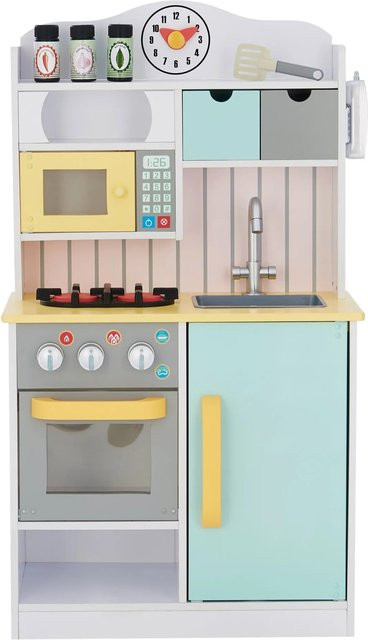 Teamson Kids Little Chef Florence Klassik, Interaktive Spielküche, Weiß - Bild 1