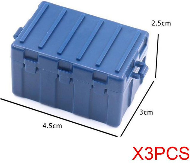 Bai Fen Bai Toys Militärisches MOC Baustein Figur Zubehör Waffenbox Bausatz, ab 6 Jahren - Bild 1