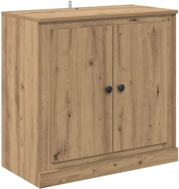 vidaXL Sideboard Artisan-Eiche in Braun, rustikaler Holzwerkstoff, B/T/H: 70 x 35,5 x 67,5 cm - Bild 1